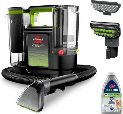 Bissell Little Green Max Pet Portable Carpet And Upholstery Deep Cleaner - 3860