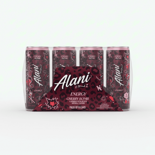 Cherry Bomb Flavor Energy Drink, 12 fl oz Cans, Pack Of 6