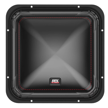 MTX 12in 500W RMS Square Car Audio Subwoofer Kit With Vented Enclosure - S6512-44