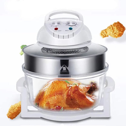 12L Electric Turbo Air Fryer Multifunction Convection Oven Roaster - 110V