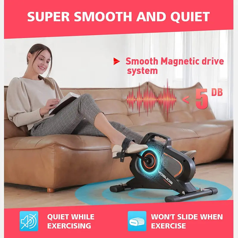 YOSUDA Under Desk Bike Pedal Exerciser - Compact