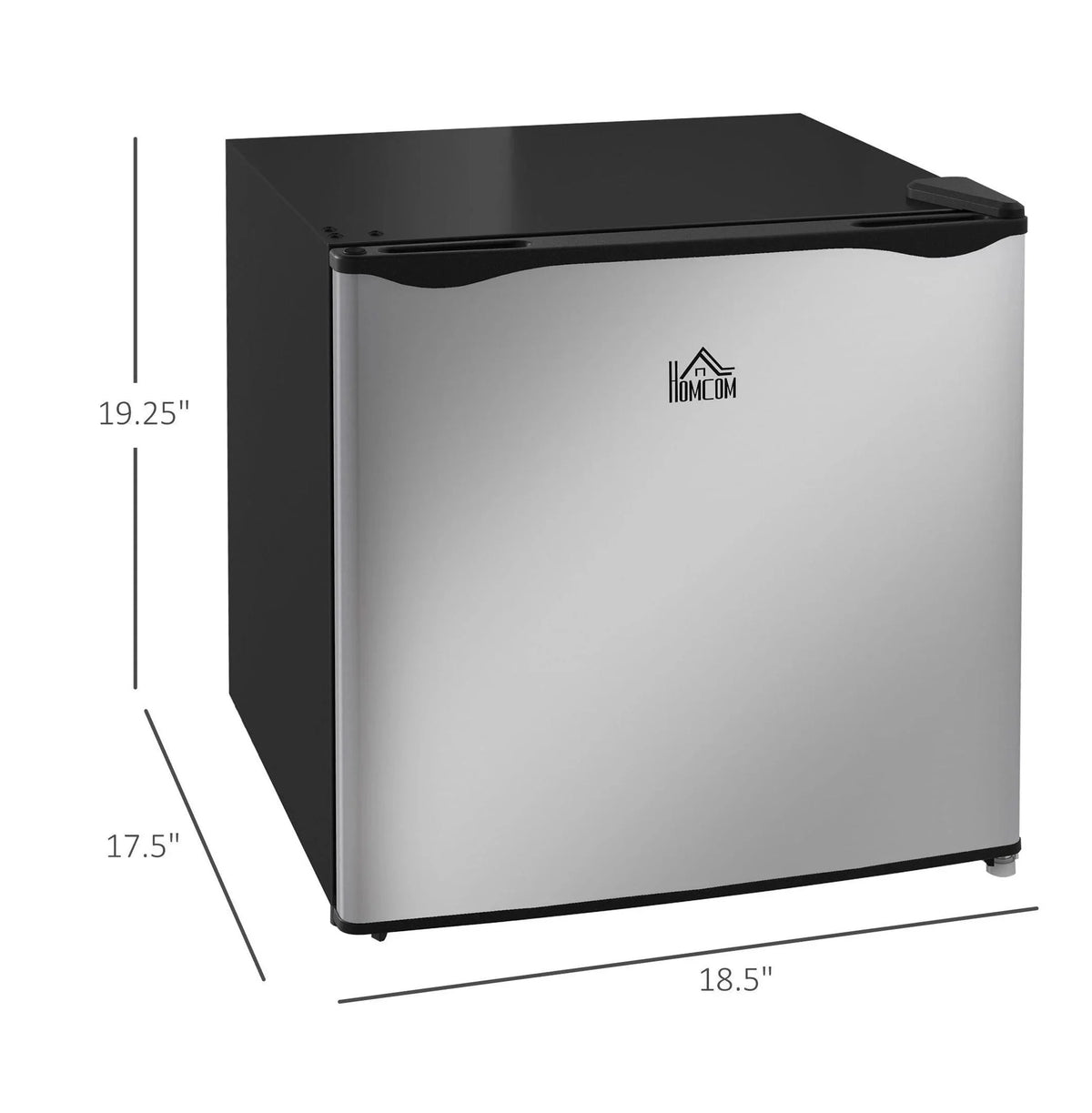 Mini Upright Freezer 1.1 Cu.Ft, Silver