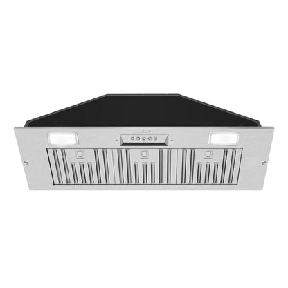 Akicon Ducted Range Hood Insert, Stainless Steel, 3-Speed 600 CFM, 36in Cold