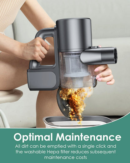 Cordless 2-in-1 Vacuum Cleaner And Mop Combo - 35Kpa