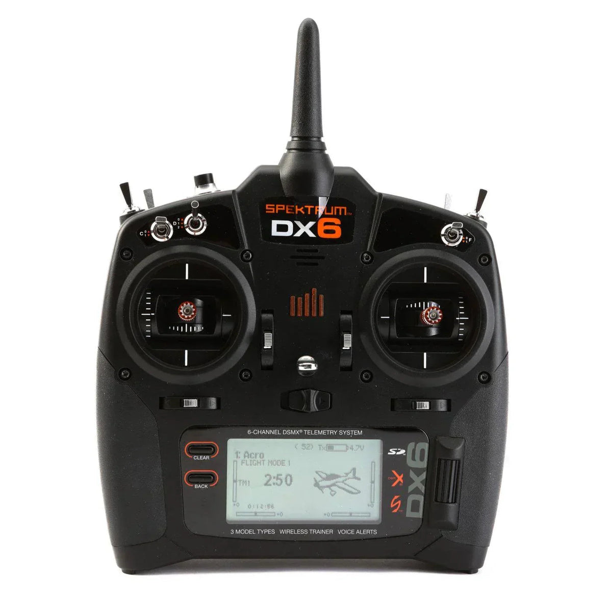 Spektrum DX6 6-Channel DSMX Mode 2 Transmitter With AR610 Receiver
