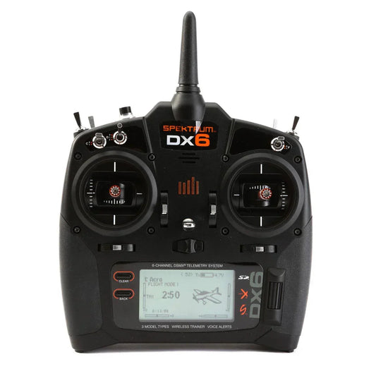 Spektrum DX6 6-Channel DSMX Mode 2 Transmitter With AR610 Receiver