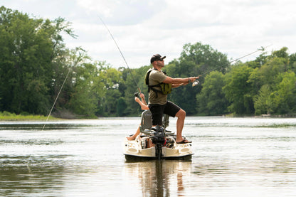 Pelican Bass Raider 10E 2-Person Fishing Boat - 10 ft
