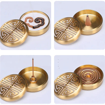 Powder Incense Burner Brass Tools Kit