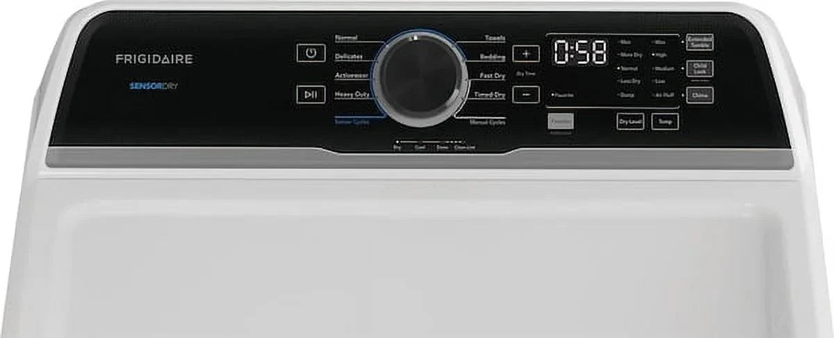 Frigidaire Electric Dryer, White, 7 Cu. Ft.