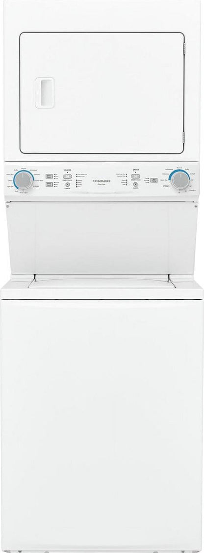 Frigidaire Electric Washer And Dryer, 5.5 Cu. Ft., White, 120 V