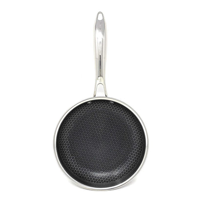 HexClad Hybrid Fry Pan 8 Inch - Commercial Cookware