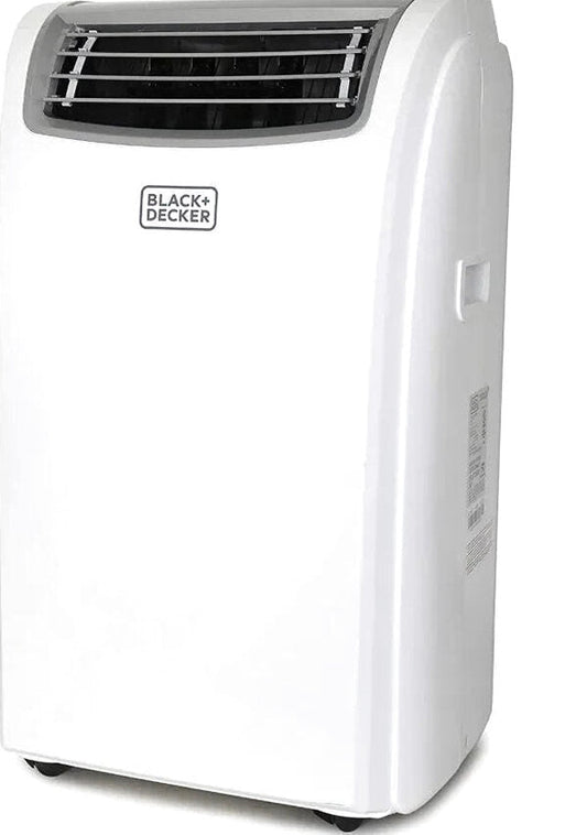 BLACK+DECKER 14,000 BTU Portable Air Conditioner With Heat And Remote Control, White