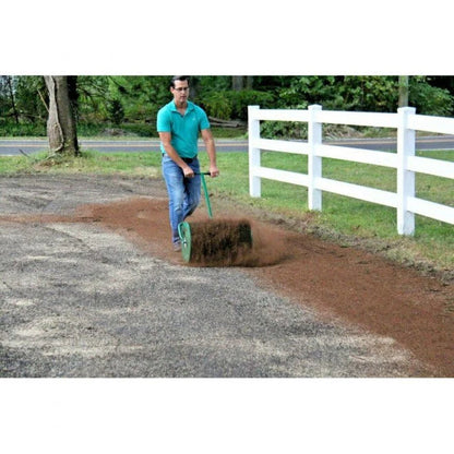 Landzie Compost & Peat Moss Spreader With 24 Inch Barrel