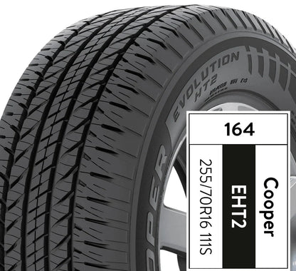 Cooper All-Season Tire 255/70R16 111S - Evolution HT2