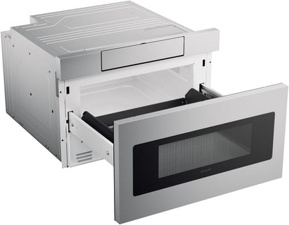SHARP Microwave Drawer Oven, 24-inch, 1.2 Cubic Feet, 950 Watt - SMD2470ASY