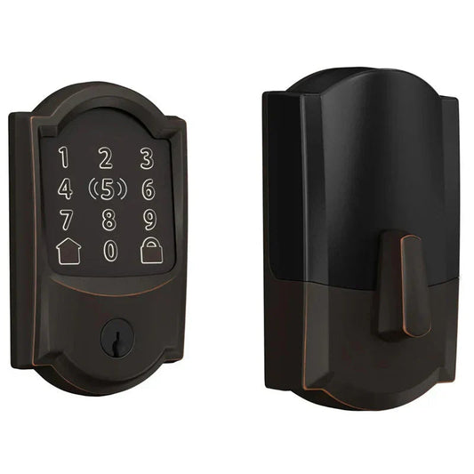 Encode Plus Smart Wi-Fi Keyless Entry Deadbolt, Matte Black, 0.89 x 3 x 5 in - BE499WBCEN622
