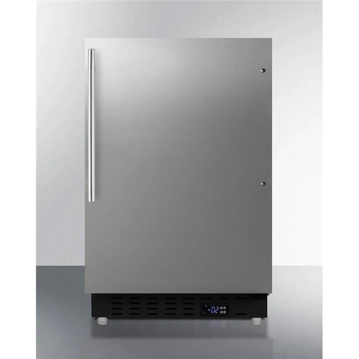 Built-In All-Freezer, 20 in, Stainless Steel