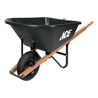 Ace Poly Residential Wheelbarrow 6 Cu Ft