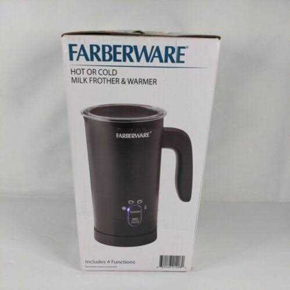Farberware Electric Milk Frother 10 oz 4-in-1 Automatic Foam Maker