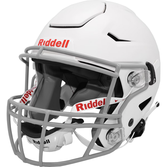 Riddell SpeedFlex Youth Football Helmet, White, Large