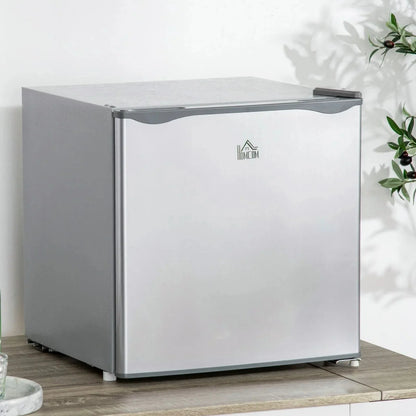HOMCOM Countertop Upright Mini Freezer, 1.1 Cu.Ft, Gray - 05