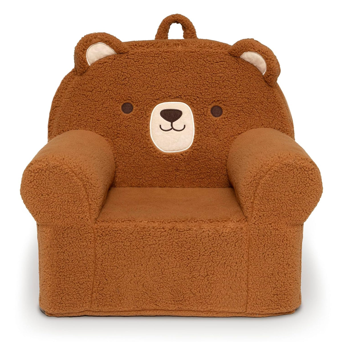 Delta Children Deluxe Cozee Toddler Chair - Brown Teddy Bear