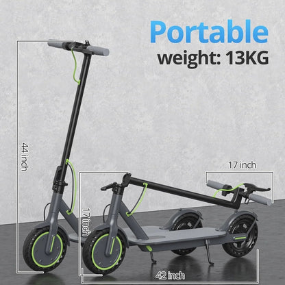 Roinside Electric Scooter, 8.5 in Solid Tires, 350W Motor, Up To 19 MPH, 21-23 Miles - UP12 Plus