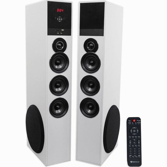 Rockville Home Theater System With 10in Subwoofer, Bluetooth, And Remote Control - TM150W