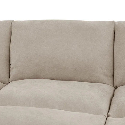 134in Wide Reversible Modular Sectional With Ottoman