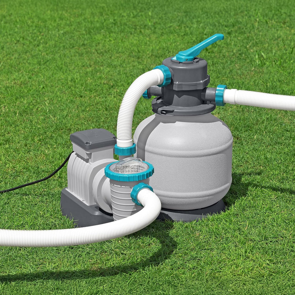 Sand Filter Pump 2,200 GPH For Above-Ground Pools