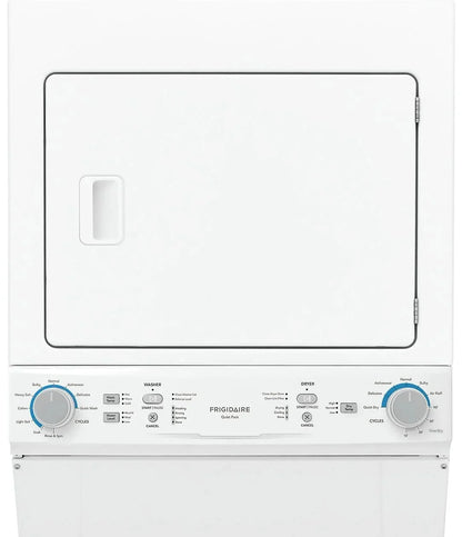 Frigidaire Electric Washer And Dryer, 5.5 Cu. Ft., White, 120 V