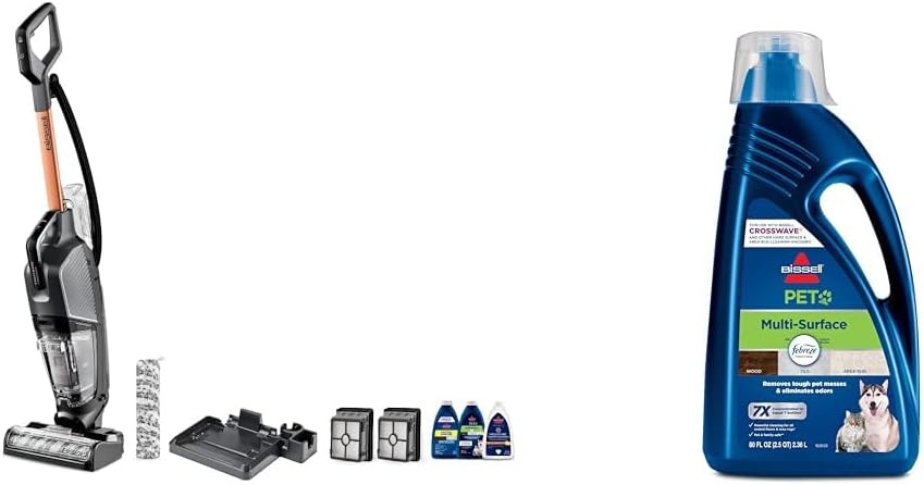 CrossWave HydroSteam Plus Multi-Surface Vacuum, Wash And Steam Cleaner, 28 Fluid Ounces - 35151