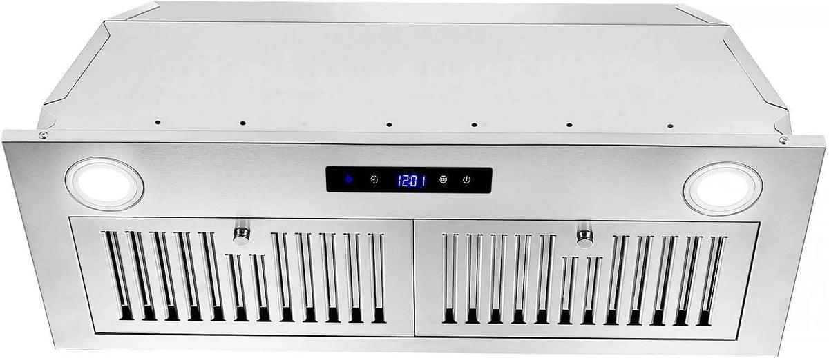 Zomagas 30 Inch 600 CFM Stainless Steel Range Hood Insert With LED Lights - USGB1370TCWM
