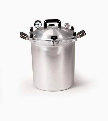 All American Pressure Cooker And Canner, 30 qt, Silver - 930