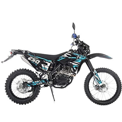 X-PRO Templar X 250cc Dirt Bike, Zongshen PR250 Engine, 6-Speed Manual - Templar X 250